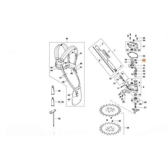 STIHL  Nakrętka M10x0,75 0000 995 0807